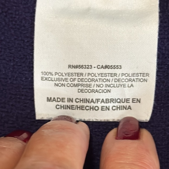 Womens Nike hoodie navy in color.  size large. - Picture 5 of 5